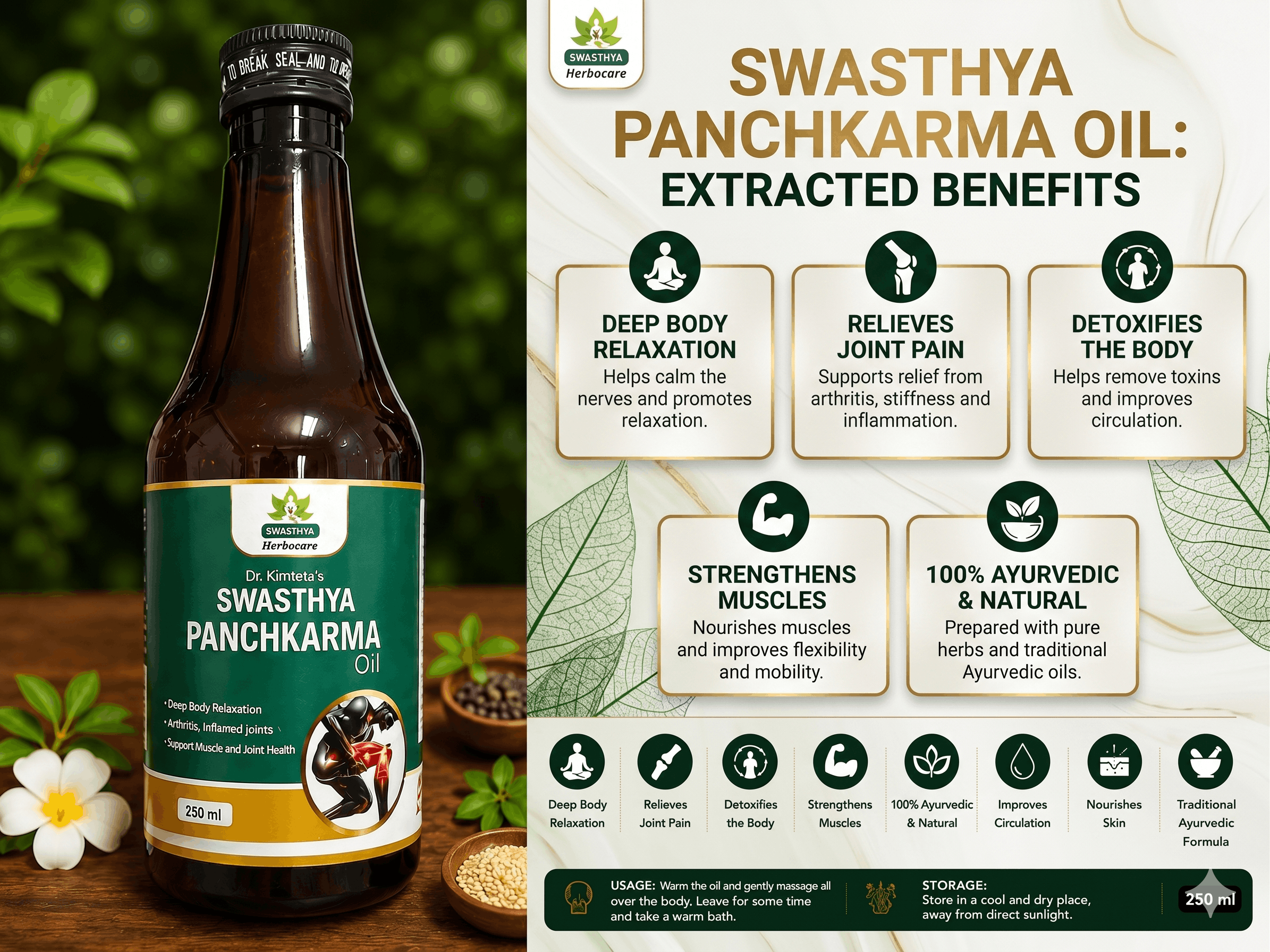 PANCHKARMA OIL AND JOINT & BONE TABLET - Image 2